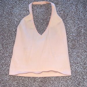 Ribbed Halter Top
